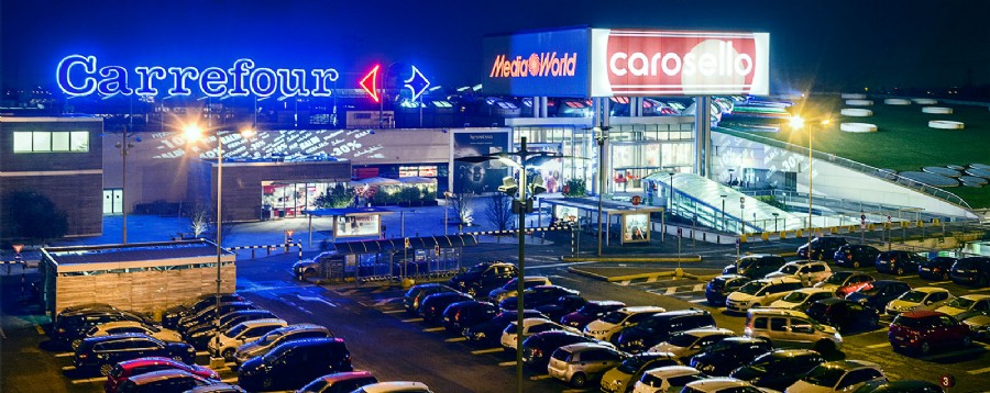 nuovo ampliamento del centro commerciale Carosello a Carugate (Mi)