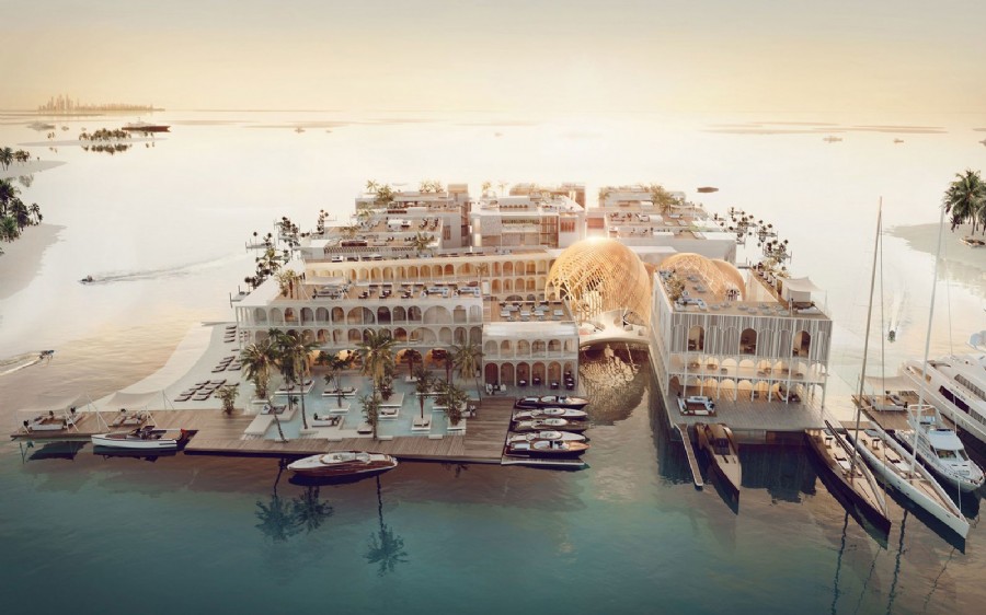 Dubai presenta The Floating Venice, resort galleggiante che riprodurr larchitettura e le atmosfere di Venezia