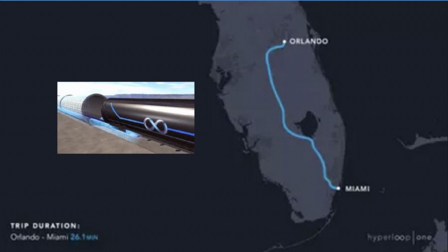 Miami To Orlando A Top Ten Finalist For Hyperloop One