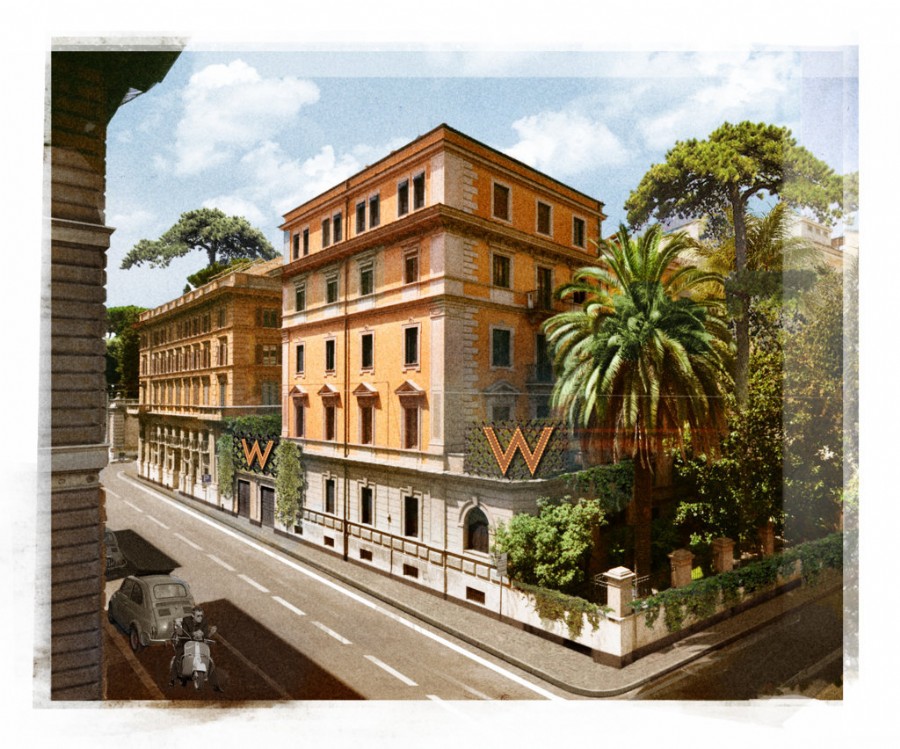 Apre a Roma il primo W Hotels allinsegna del design